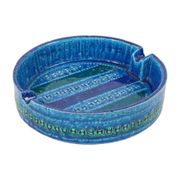 Aldo Londi pour Bitossi Ceramics Cendrier Vide Poche Rimini Bleu