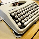 Baby Hermes typewriter beige + bag