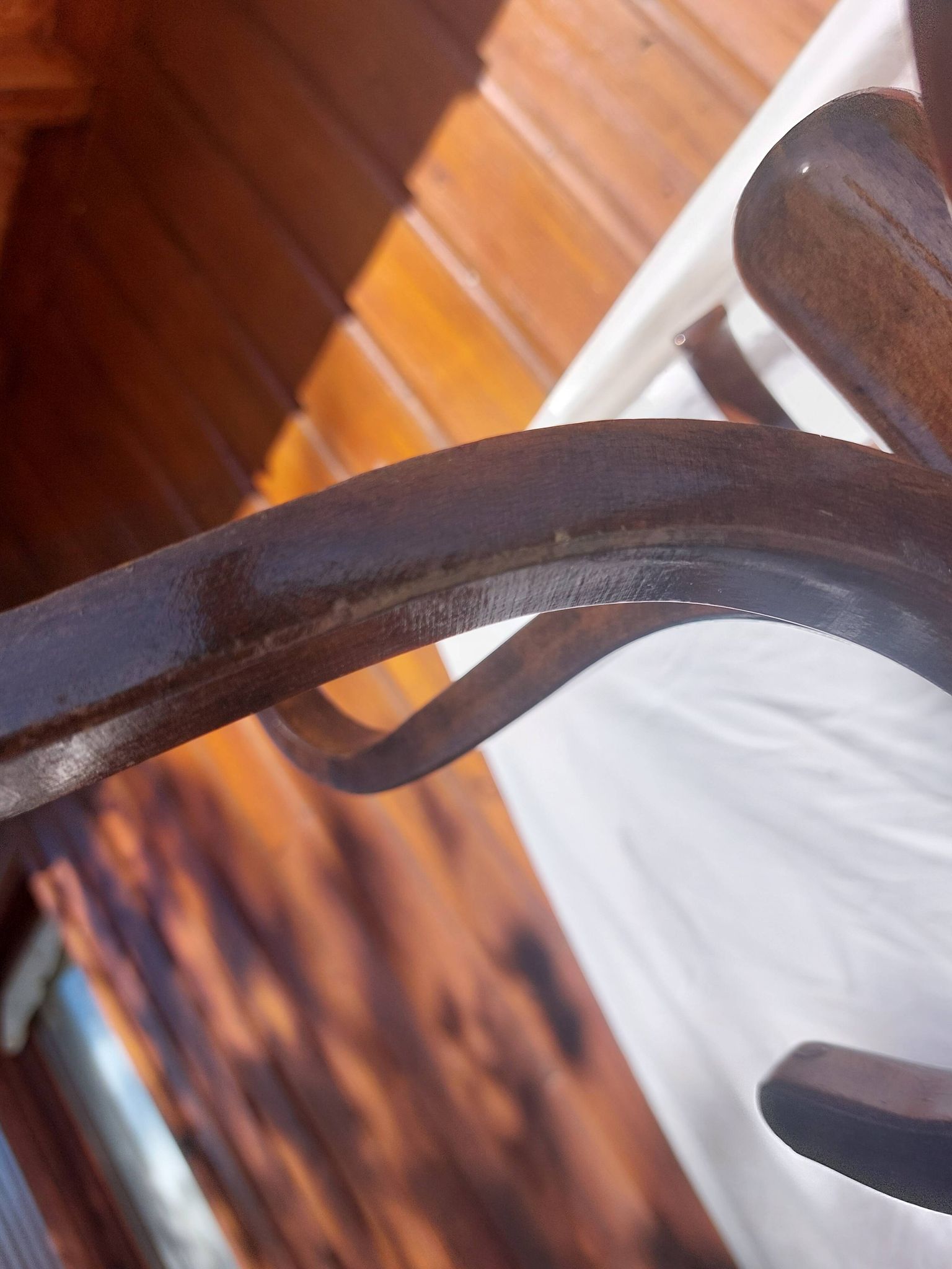 wooden parrot coat rack, bistro, vintage