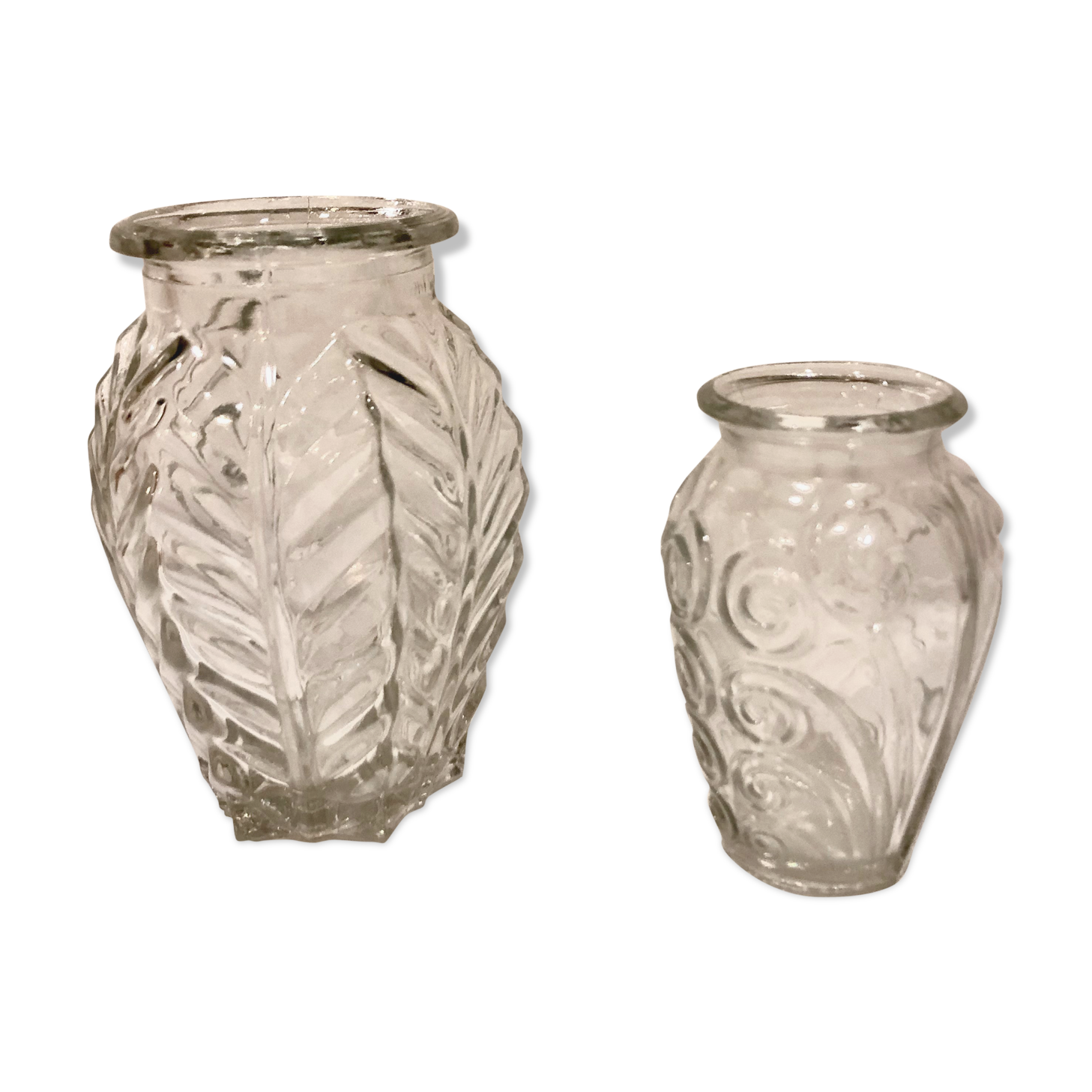 Pair of vases in Jacinta