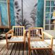 Pair of armchairs