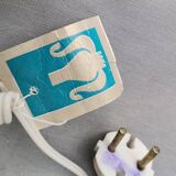 Pair of 1980s glass tulip wall lamps from USSR