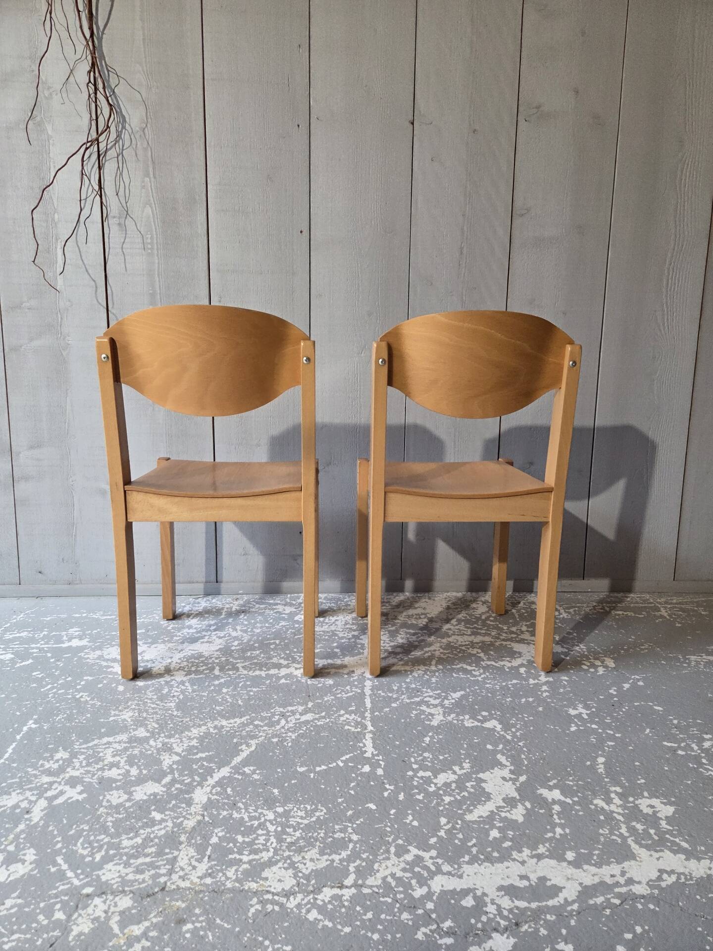 Stackable chairs