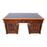 Large double-sided Empire-style desk, France, circa 1870. After renovation.