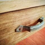 Table ancienne en bois 83 cm