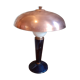 Lampe art déco en bakélite et cuivre