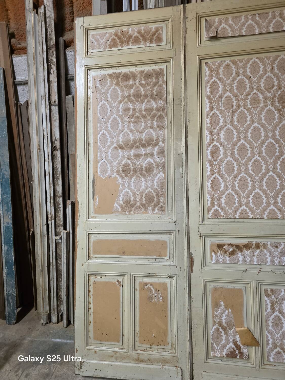 4 old partition doors from the 19th century
