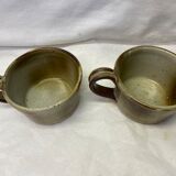 Set of 2 sandstone bowls