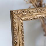 Old gilded frame