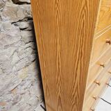Comode en pin 1980 tenon mortaise