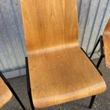 6 chairs Design Drabert Germany 1970 Scandinavian vintage
