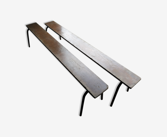 Paire de bancs