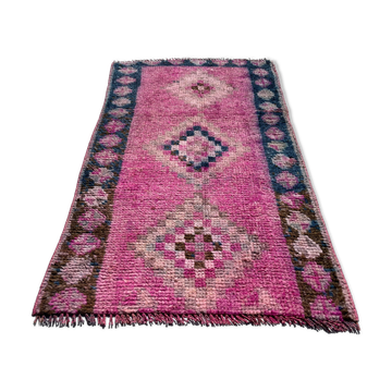 Tapis Herki kurde vintage, 142 x 80 cm