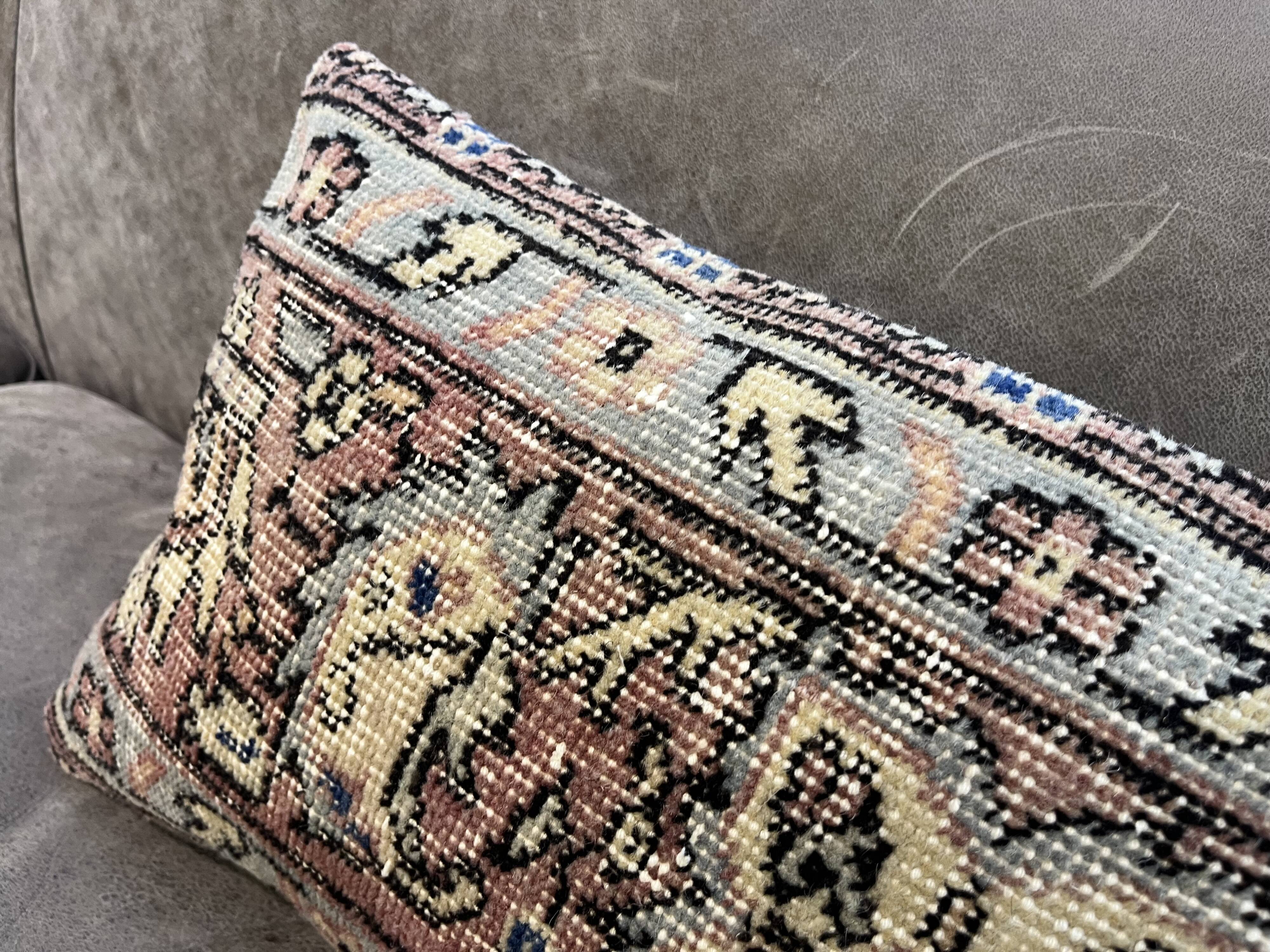 Hand Made Wool Faded Cushion