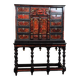 Important Antwerp cabinet in tortoiseshell, ebony and bronze, 17th century