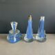Two-coloured blown glass set