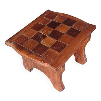 Small wooden stool