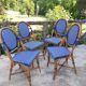 4 chaises bistrot Parisien