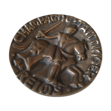 Empty bronze pocket Taitinger