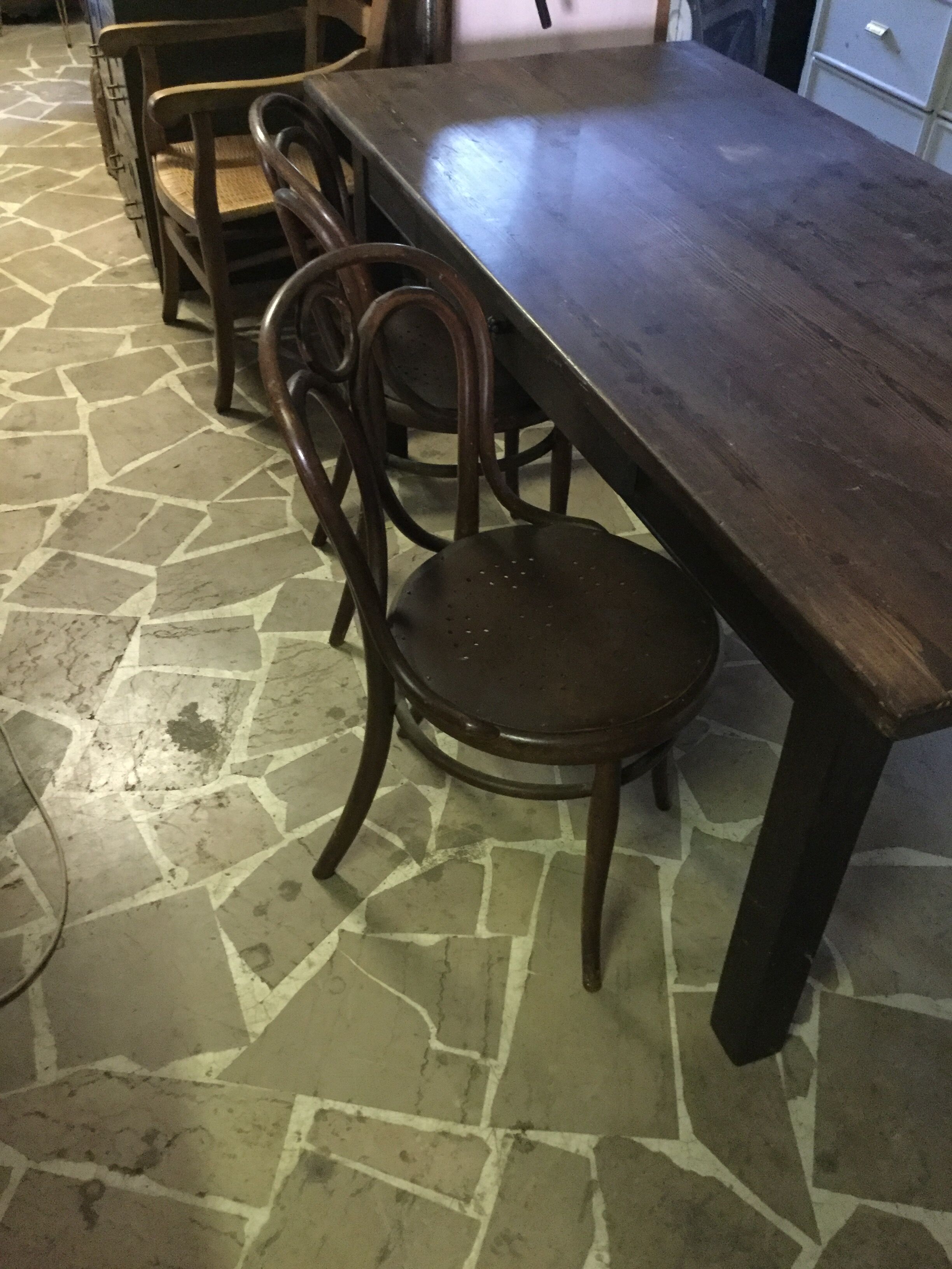 4 old Thonet bistro chairs