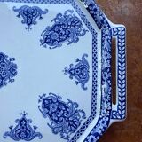 Large earthenware dish Gien France