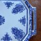 Large earthenware dish Gien France