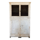 Buffet, vaisselier en bois patiné écru