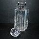 Manhattan model St. Louis cut crystal whisky decanter