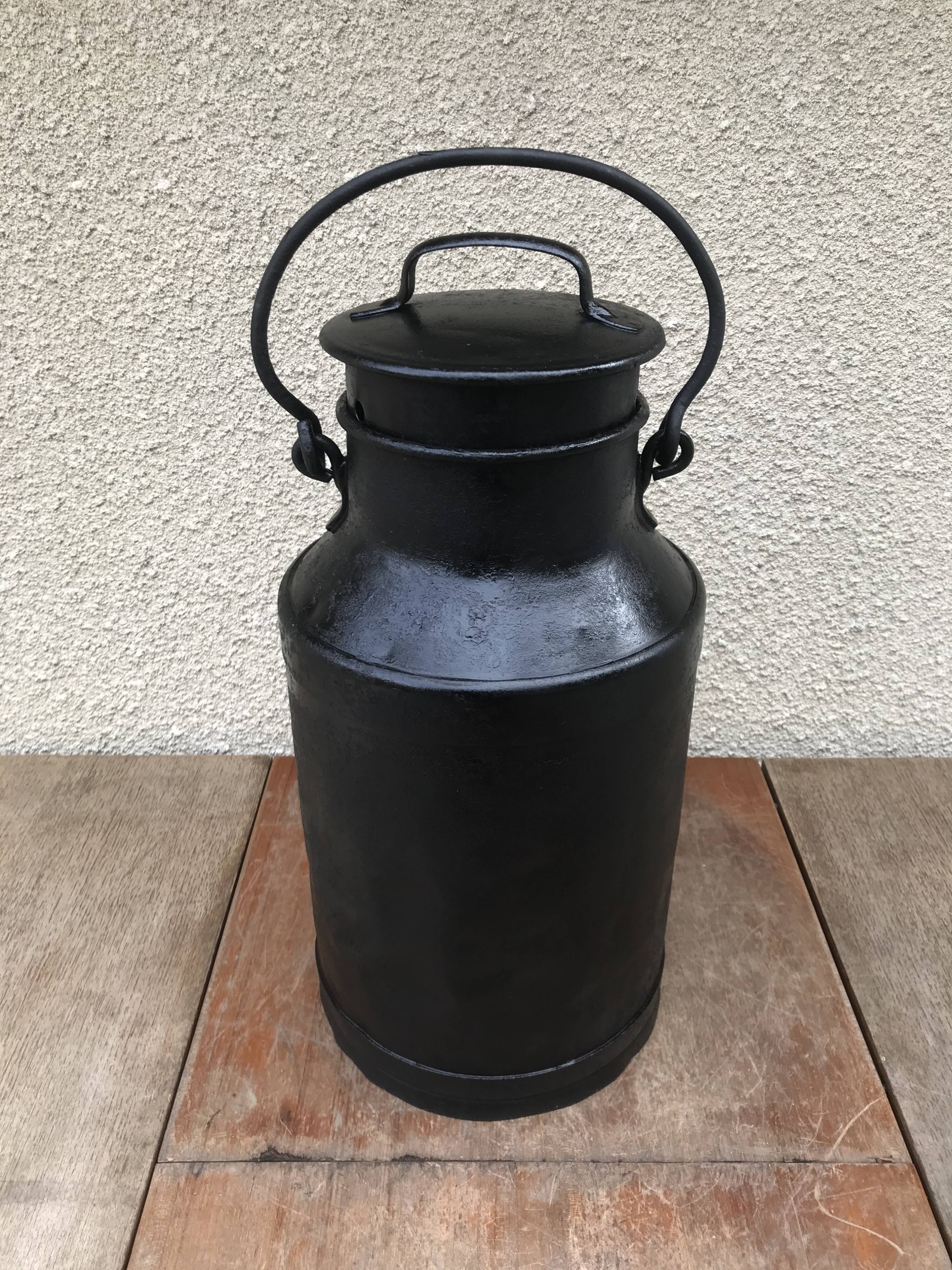 Old milk pot