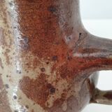 Pyrite stoneware ceramic pitcher - Signed Jm Mulin? (signature to be identified)