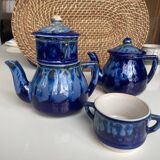 Old enameled coffee pot