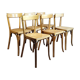 Set 6 chairs bistro Baumann n°55 years 50