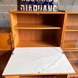 Modular vintage showcase library modernist style / Minvielle - 50s/60s
