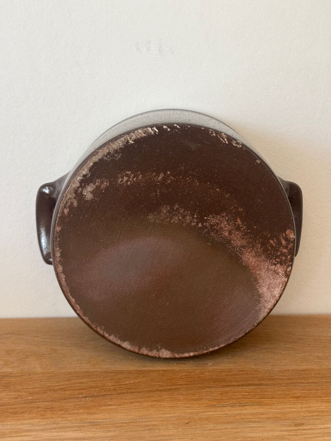 Water butter dish glazed stoneware