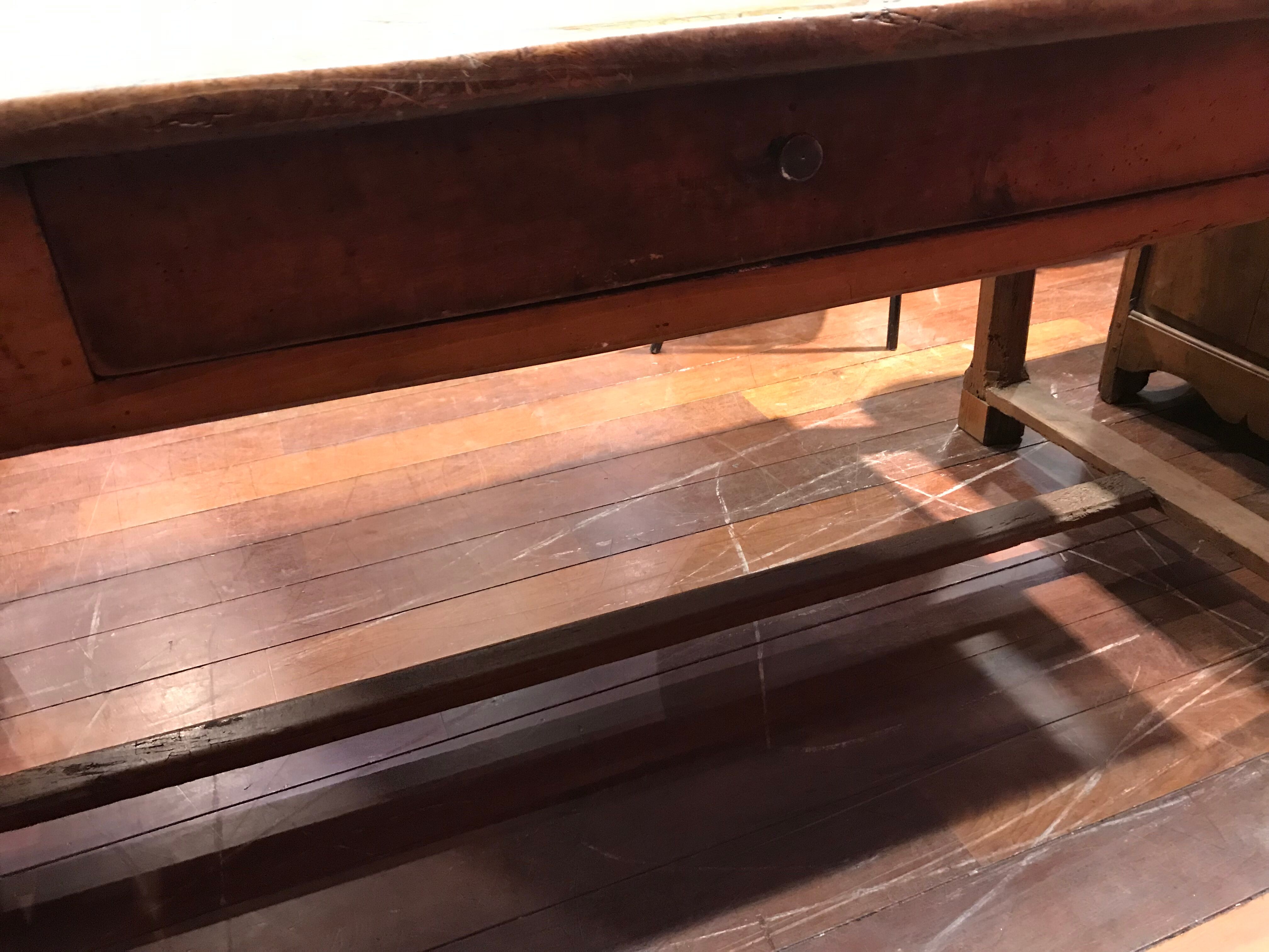 Old farm table