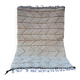 Traditional handmade pure wool Berber rug size 150 x 250 cm.