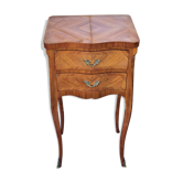 Inlaid Louis XV style bedside