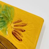 Square cheese board with knife Vallauris