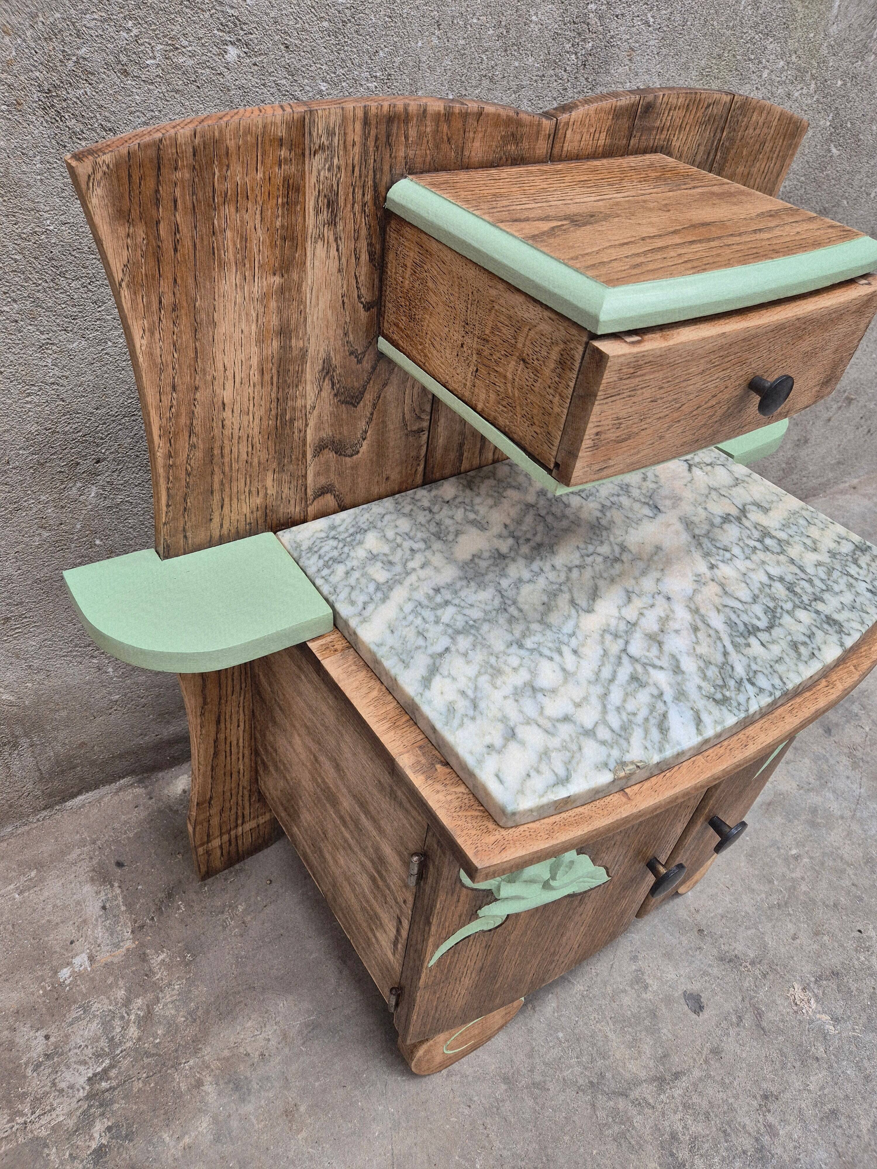 Art Deco bedside table