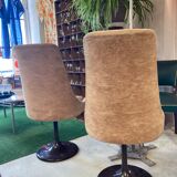 Pair of swivel chairs