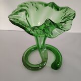 Blown glass vase