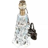 1950s Lamp base (large model) Clear glass