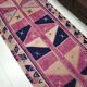 Pink & Dark Blue Anatolian Runner sku 2269.
