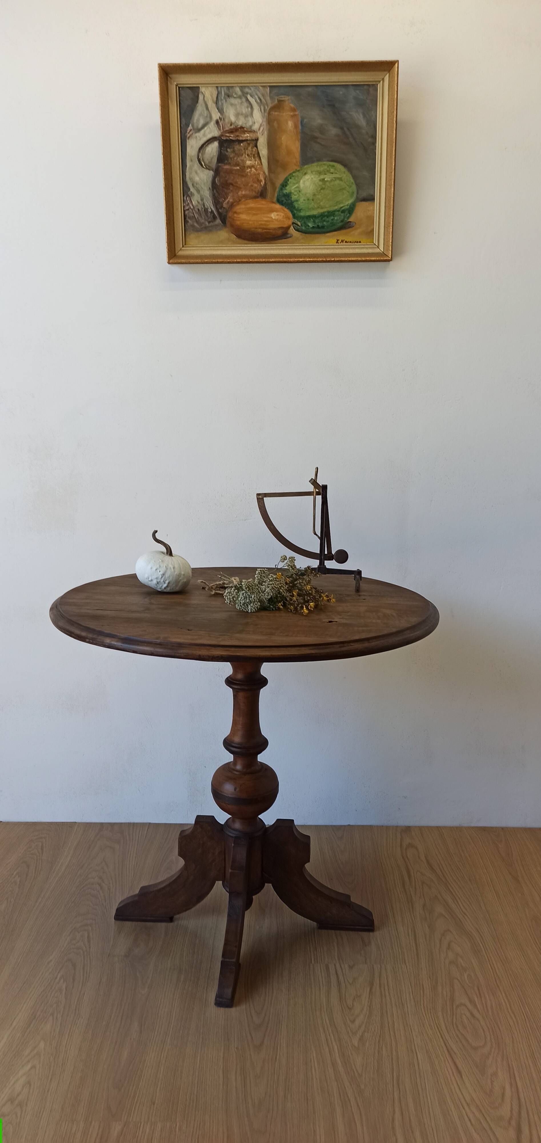 Antique old coffee table.