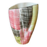 Sarreguemines ceramic vase