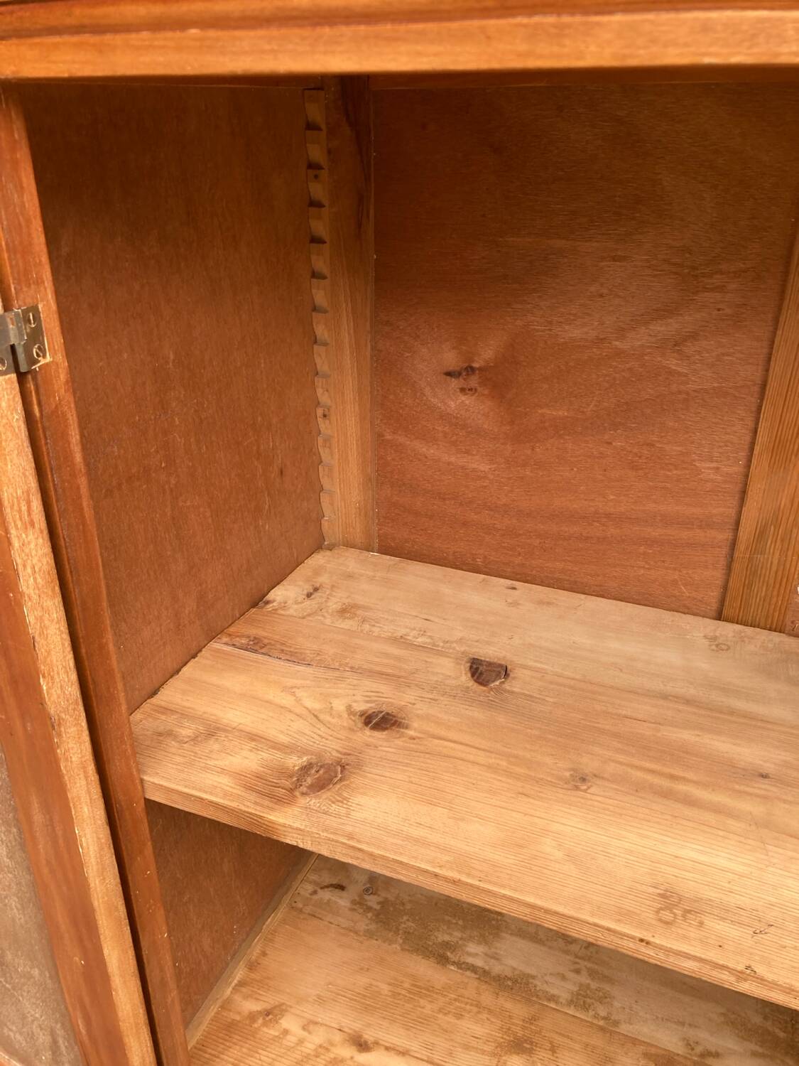 Small antique wardrobe in Art Deco style