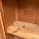Small antique wardrobe in Art Deco style