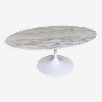 Table basse Knoll en marbre 107 cm