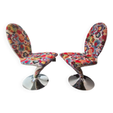 set of 6 panton style chairs