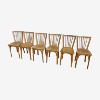 6 Baumann bistro chairs